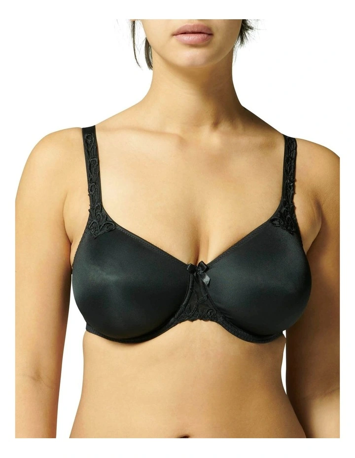 Andora Rigid Seamless Bra in Black