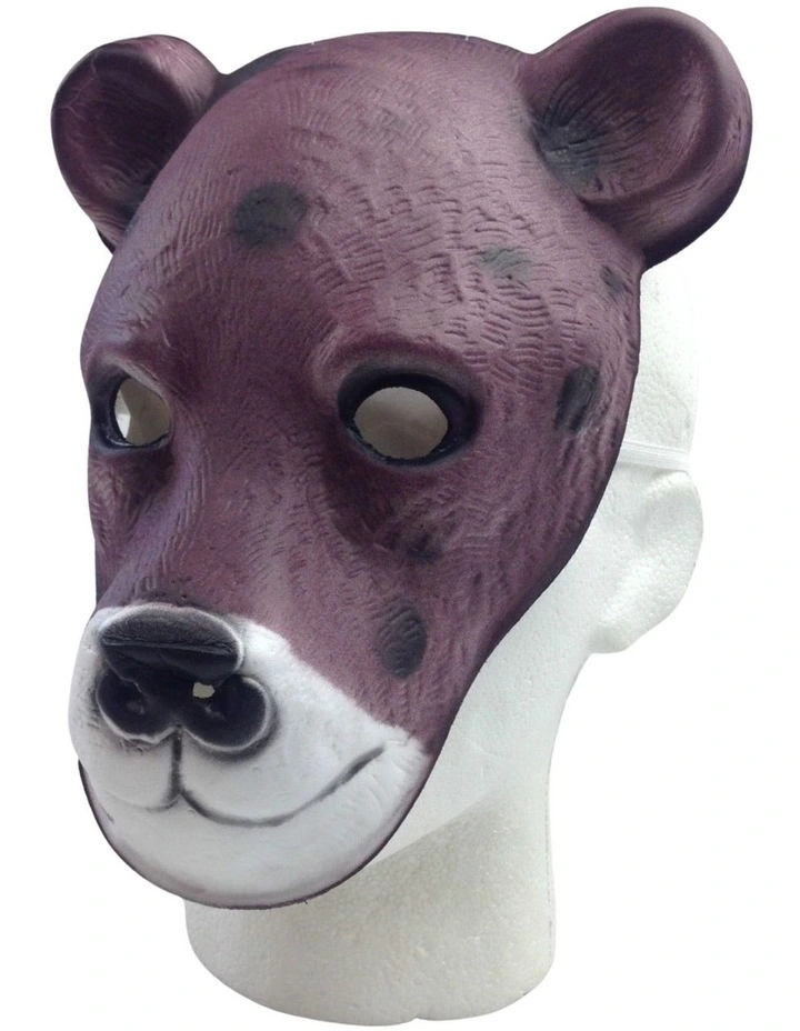 Animal Head Face Mask in Bear