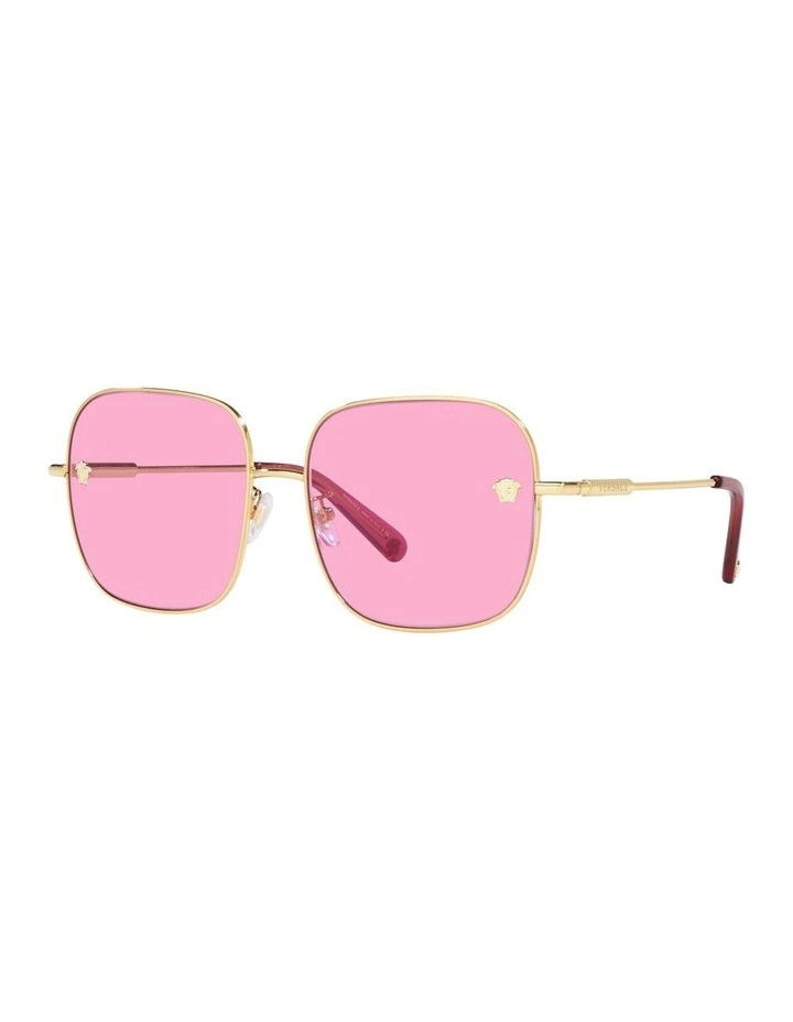 VE2246D Sunglasses in Gold