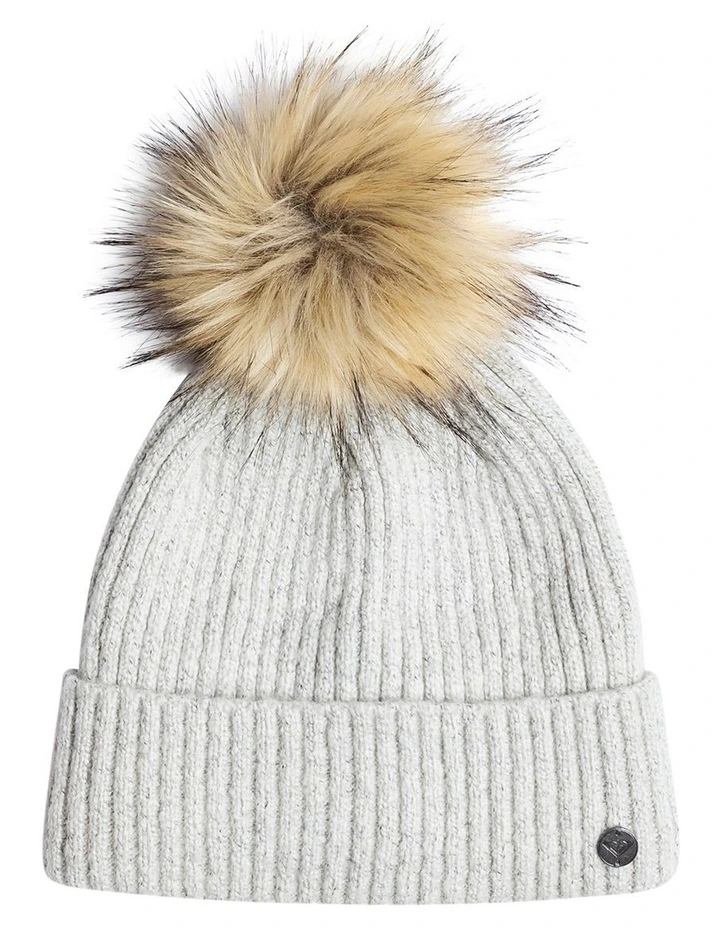 Peak Chic Beanie in Bright White
