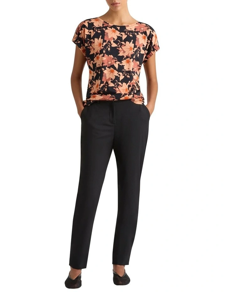 Zane Tee in Black Multi