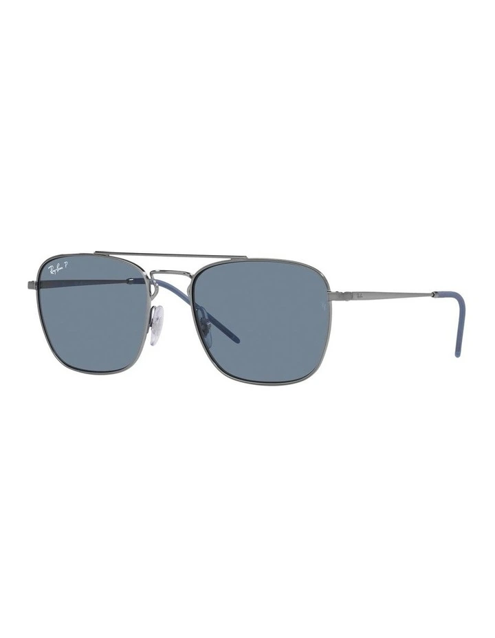 0RB3588 Polarised Sunglasses in Gunmetal
