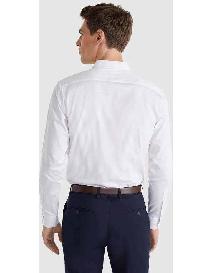 Mission Slim Fit Dress Shirt White