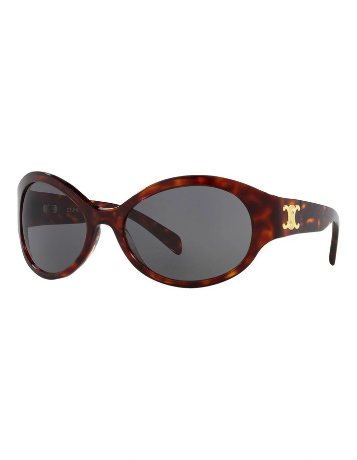 Triomphe CL40271I Sunglasses in Tortoise