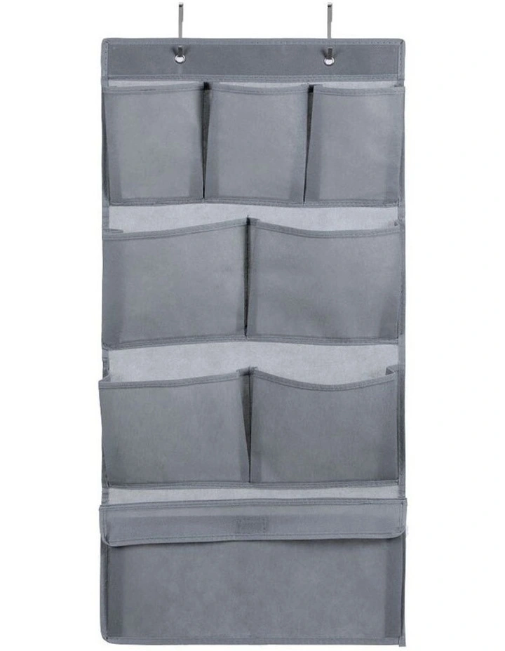 Mode 80cm 8 Pocket Hanging Waredrobe Organiser/Home Storage Assorted