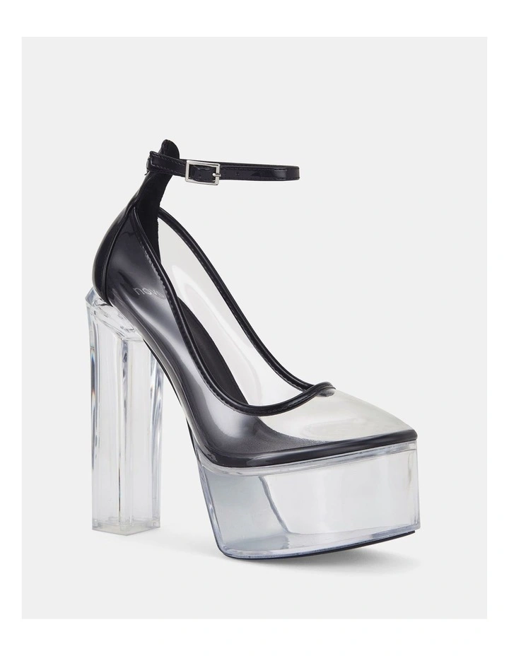Yuzuki Heels in Black