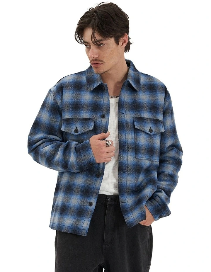 Highland Relaxed Overshirt in Multi