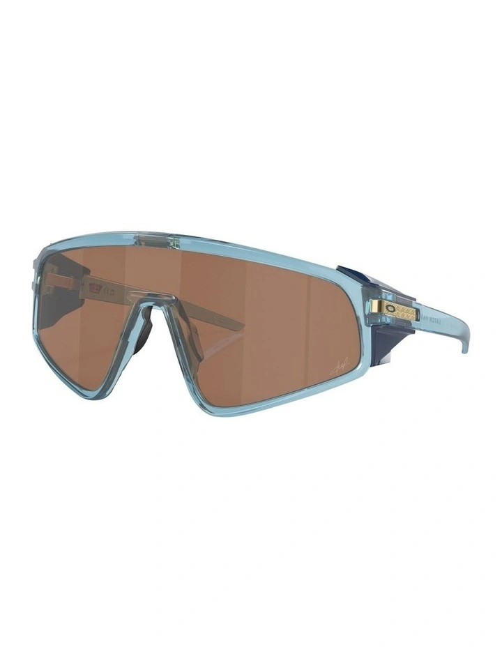 Kylian Mbappe Signature Series Latch Panel Sunglasses in Grey