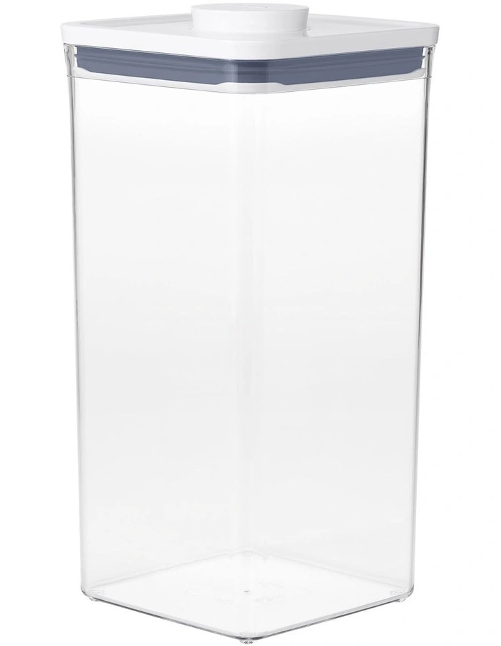 POP Big Square Container 5.7L in White
