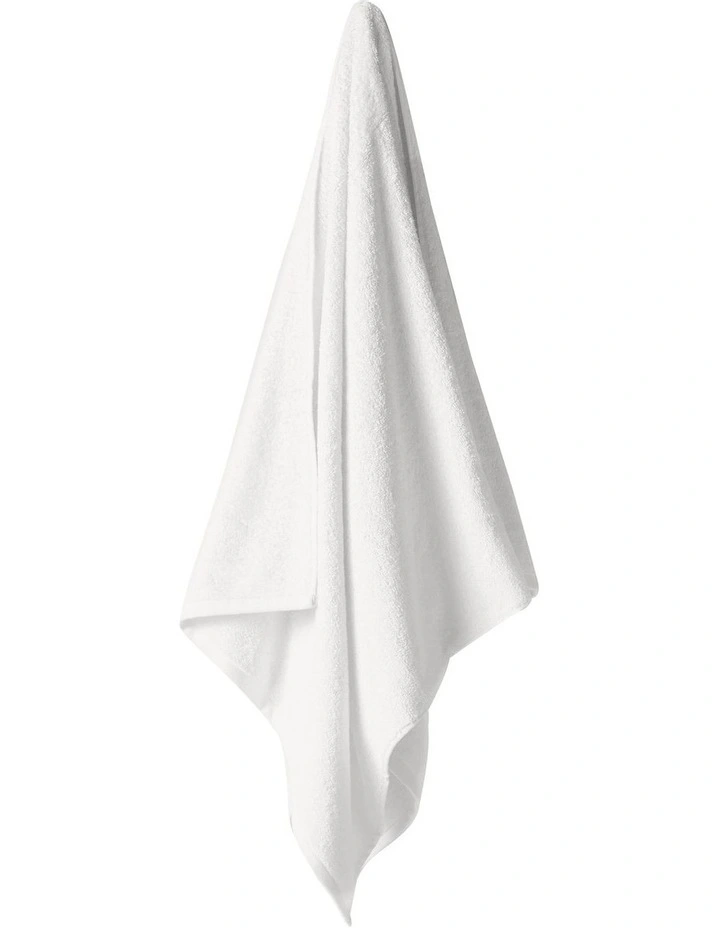 Nara Cotton Bamboo Towel Range White