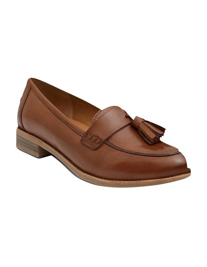 Gazebo Cognac Glove Flat Shoes