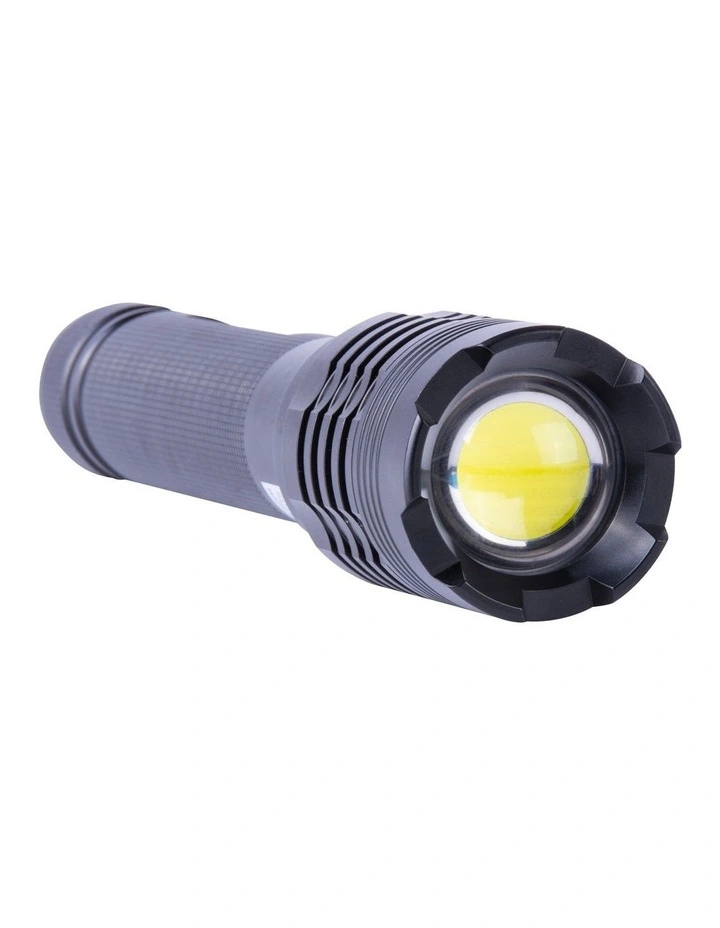Commander 4000 Lumen USB Rechargeable Torch Black