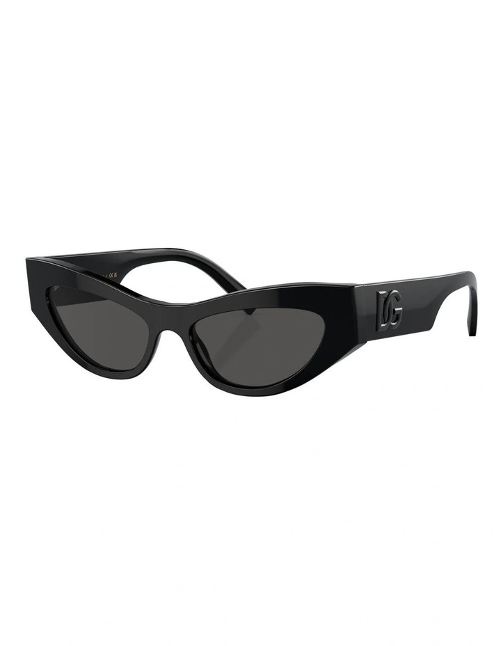 DG4450F Sunglasses in Black