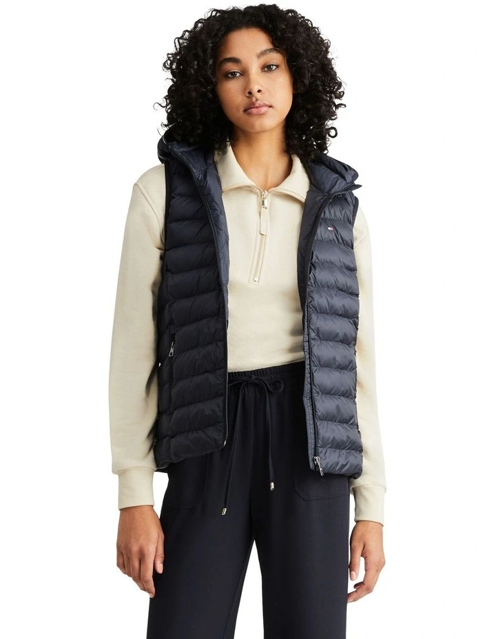 Lw Padded Global Stripe Vest in Desert Sky