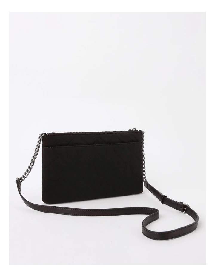 Karolina Neoprene Crossbody in Black