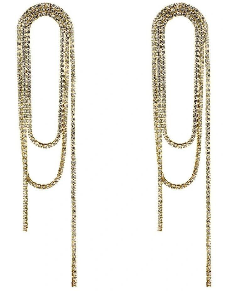 October Earring in Gold