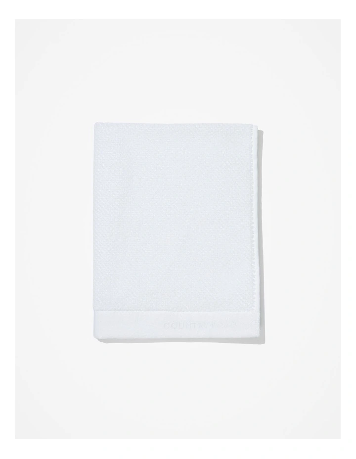 Calo Australian Cotton Hand Towel in White