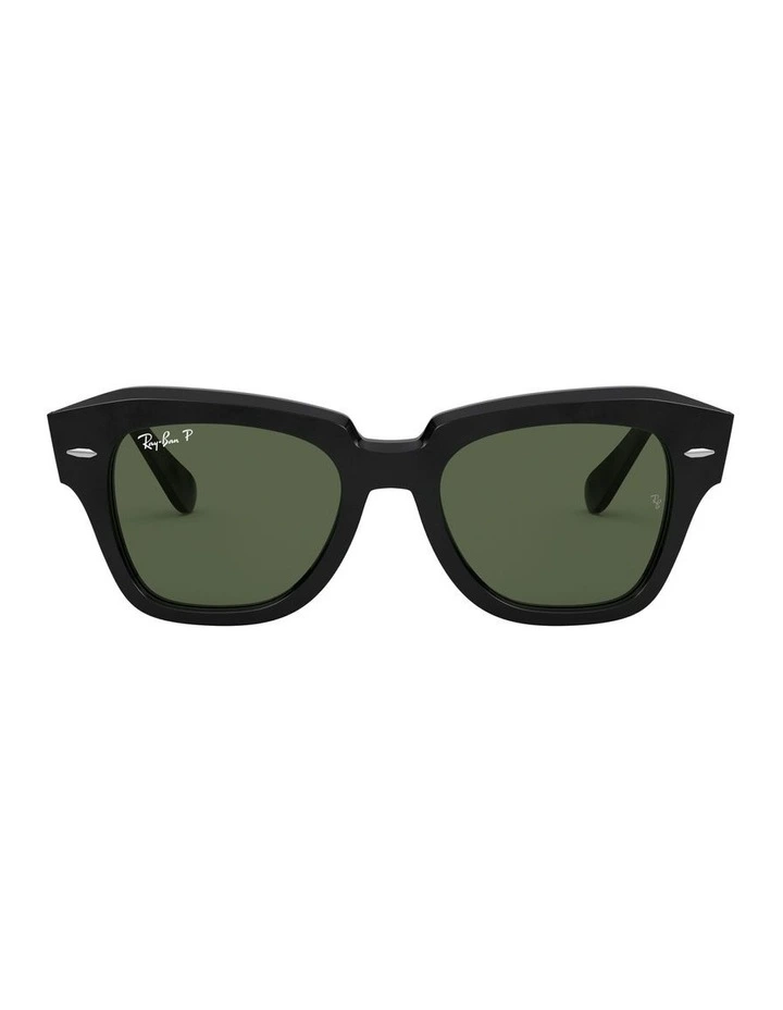 State Street Black RB2186 Polarised Sunglasses