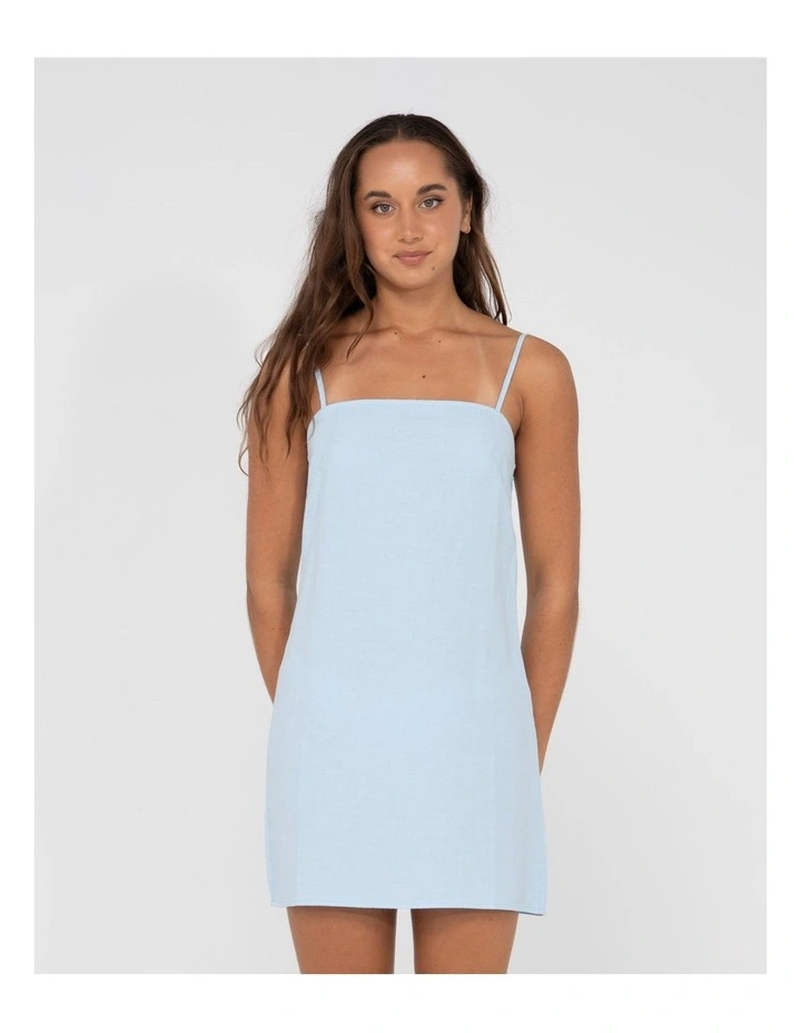 Sweet Water Mini Dress in Blue