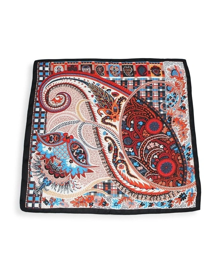 Cleo Hair Scarf in Red