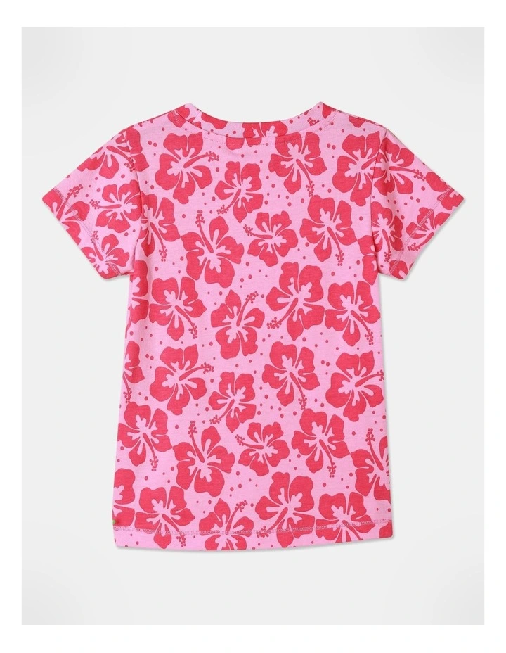 Hibicus Essentials T-shirit In Pink