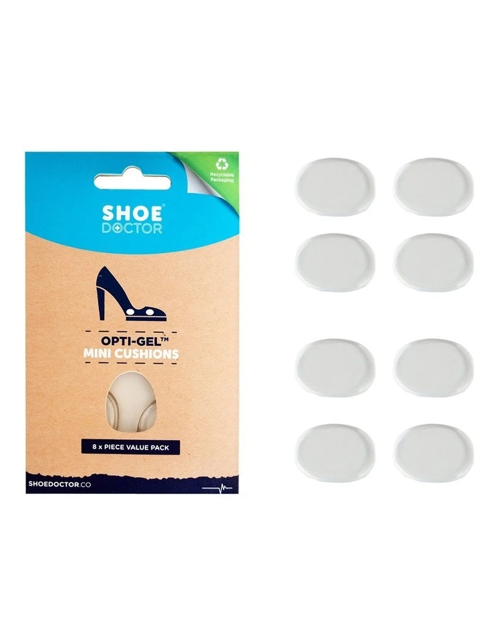Opti-Gel Mini Cushions 8 Piece Pack in Clear