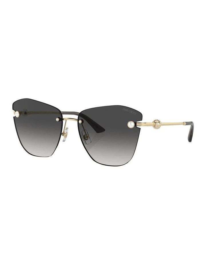 JC4004HB Sunglasses in Gold