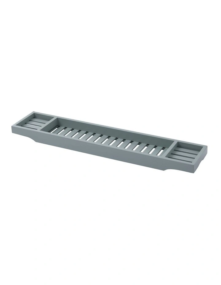 Essential Bamboo Bath Caddy 70x15x4.5cm in Sage