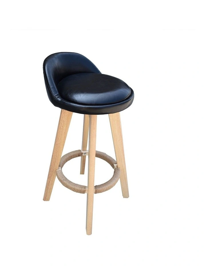 Phoenix Barstool Black Set of Two
