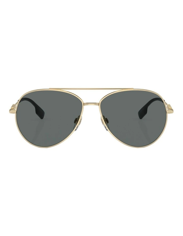 Polarised BE3147 Sunglasses in Gold