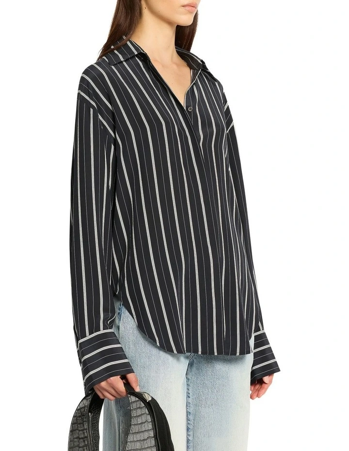 Pegasi Shirt in Black/White
