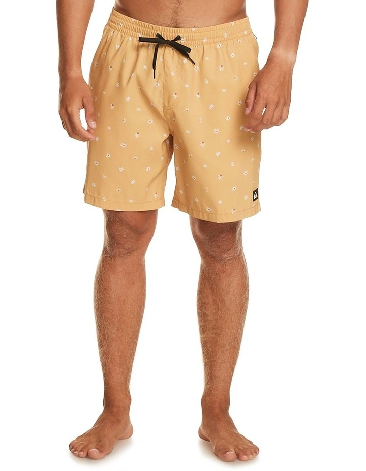 Re-Mix 17" Volleys Shorts in Mustard