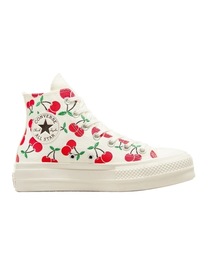 Chuck Taylor All Star Lift Platform Cherries Shoes in Multi
