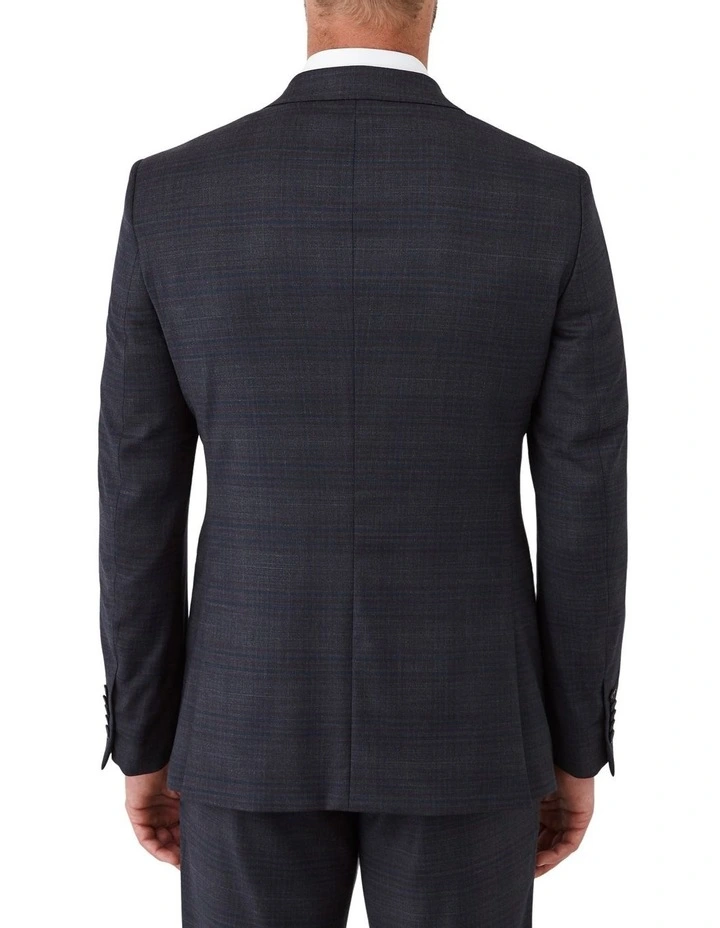 Ionic Slim Fit Jacket in Charcoal