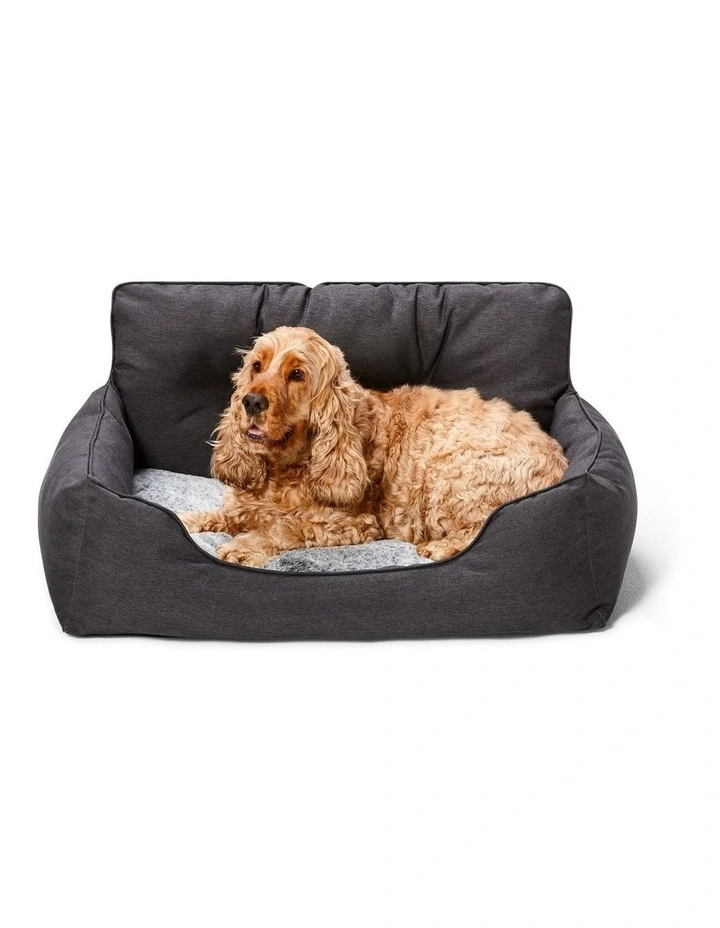 Travel Bed in Grey