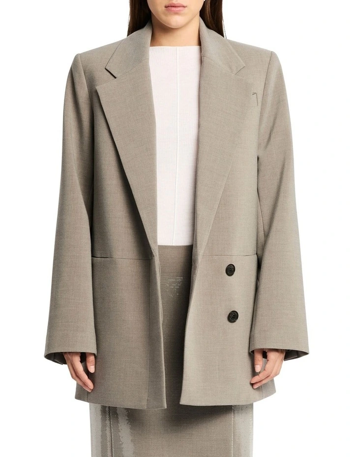 Playback Blazer in Grey