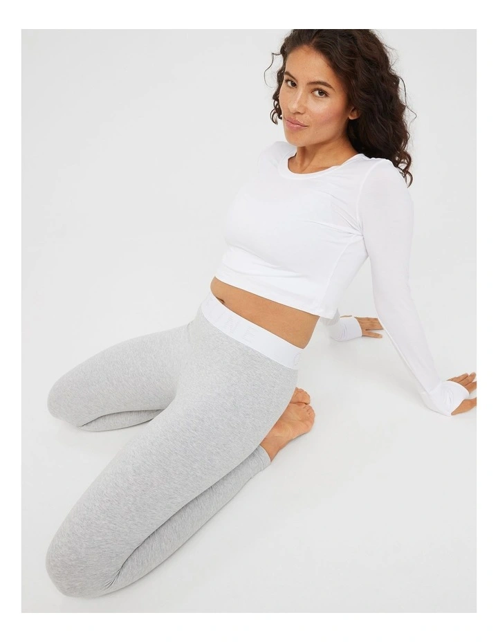 OG Logo Legging in Gray