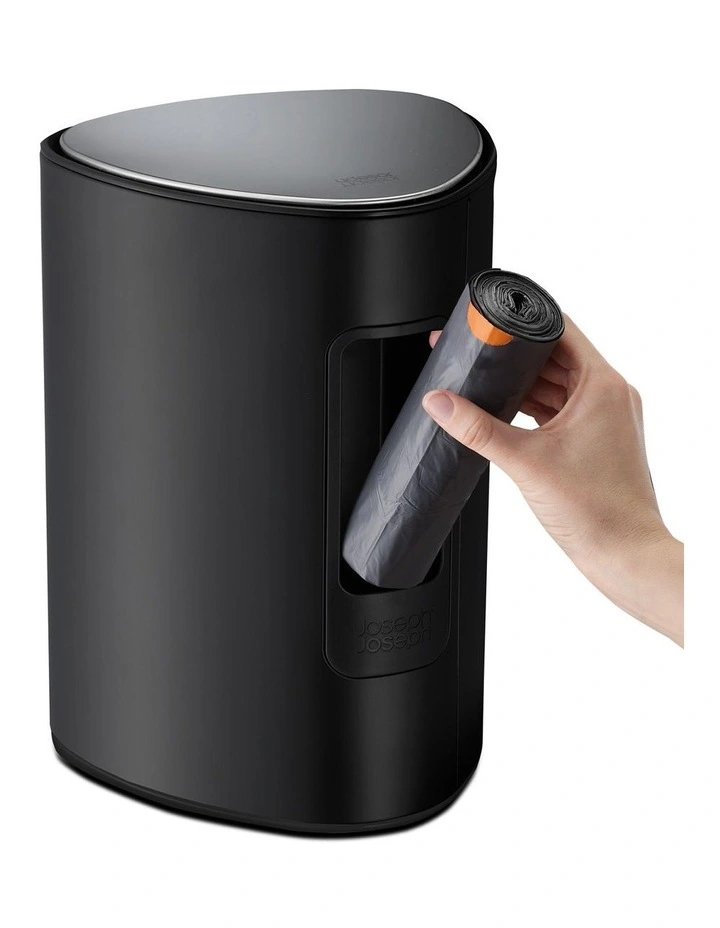 Easy Store Pedal Bin 5L in Matt Black