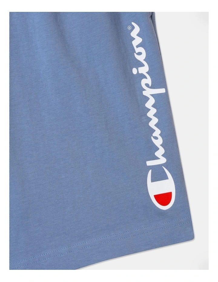 Script Jersey Short in Marvellous