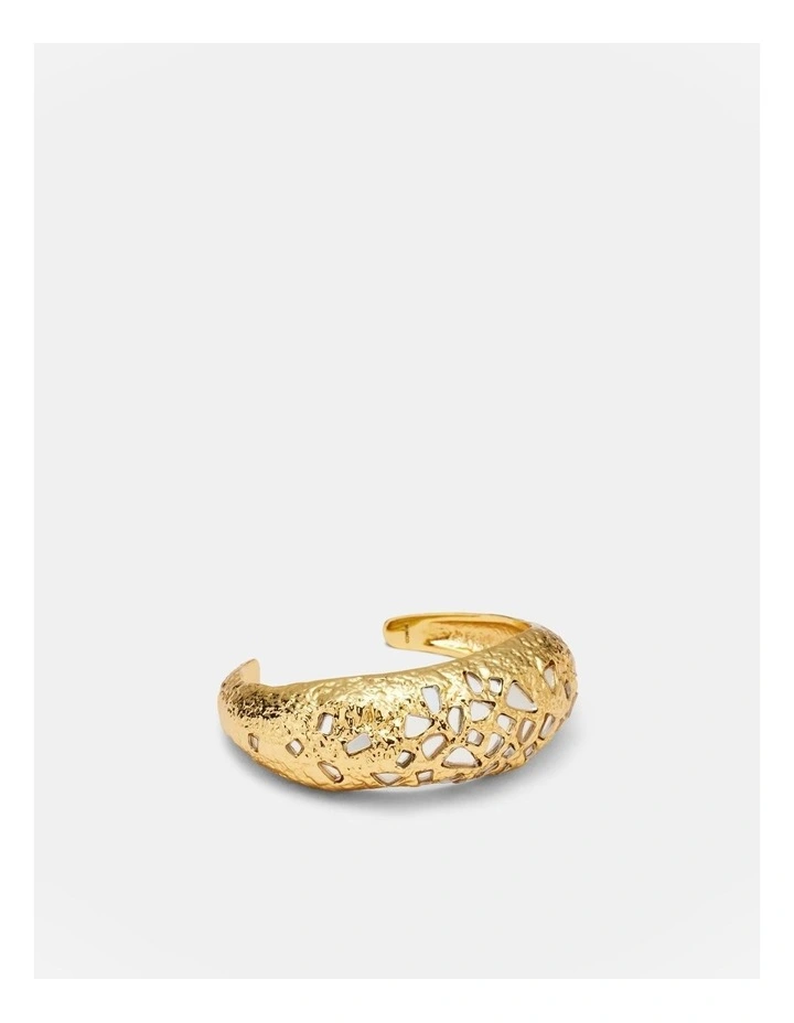 Remnants Cuff Bracelet in Gold