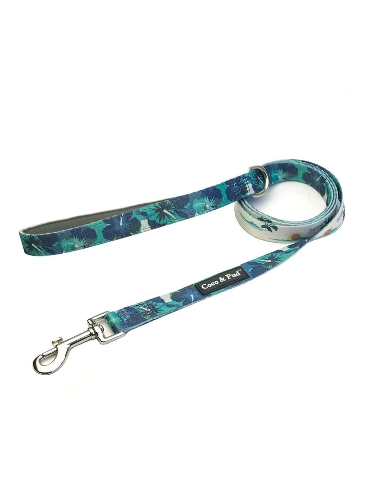 Camo Hibiscus Reversible Dog lead/ Leash