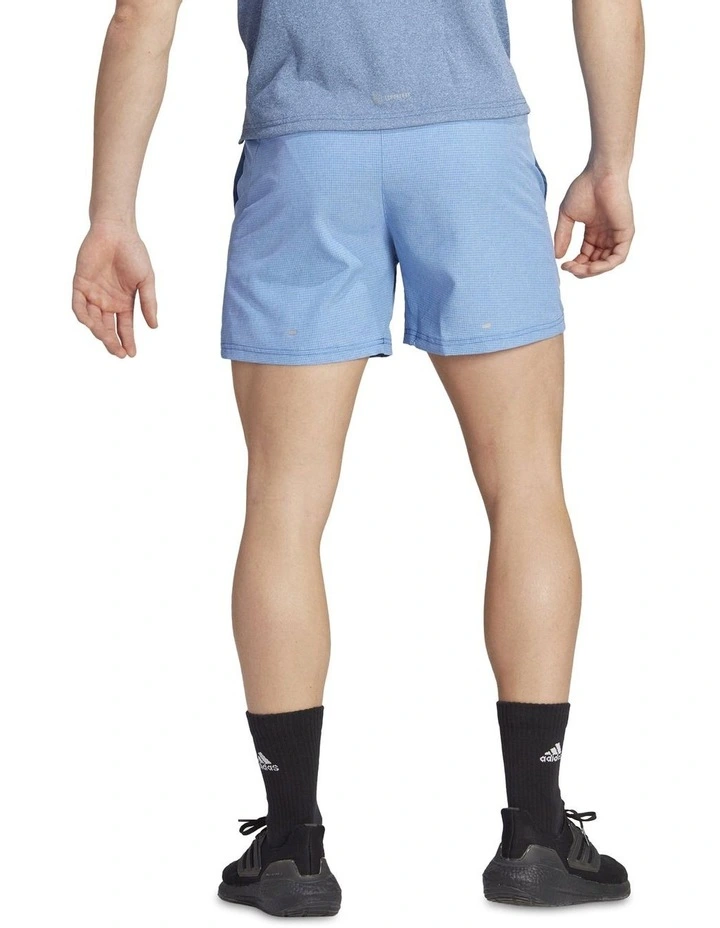Own The Run Heather Shorts in Blue