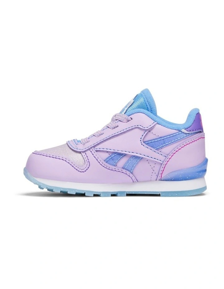 Classic Leather Step N Flash Sneakers in Purple