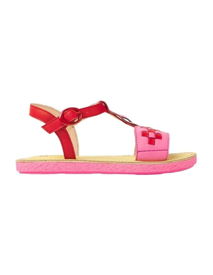 Twins Flamingo Sandals in Red