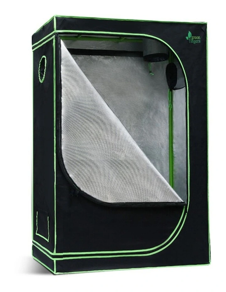 Hydroponics Grow Tent Kit 90x50x160cm in Black