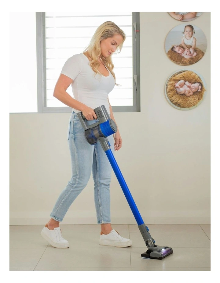 H20 Xtreme 3-In-1 Cordless Stick Mop Vacuum in Blue