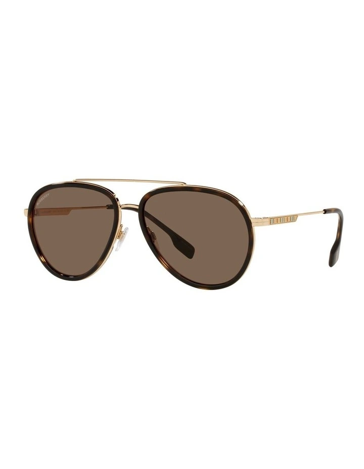 BE3125 Oliver Gold Sunglasses