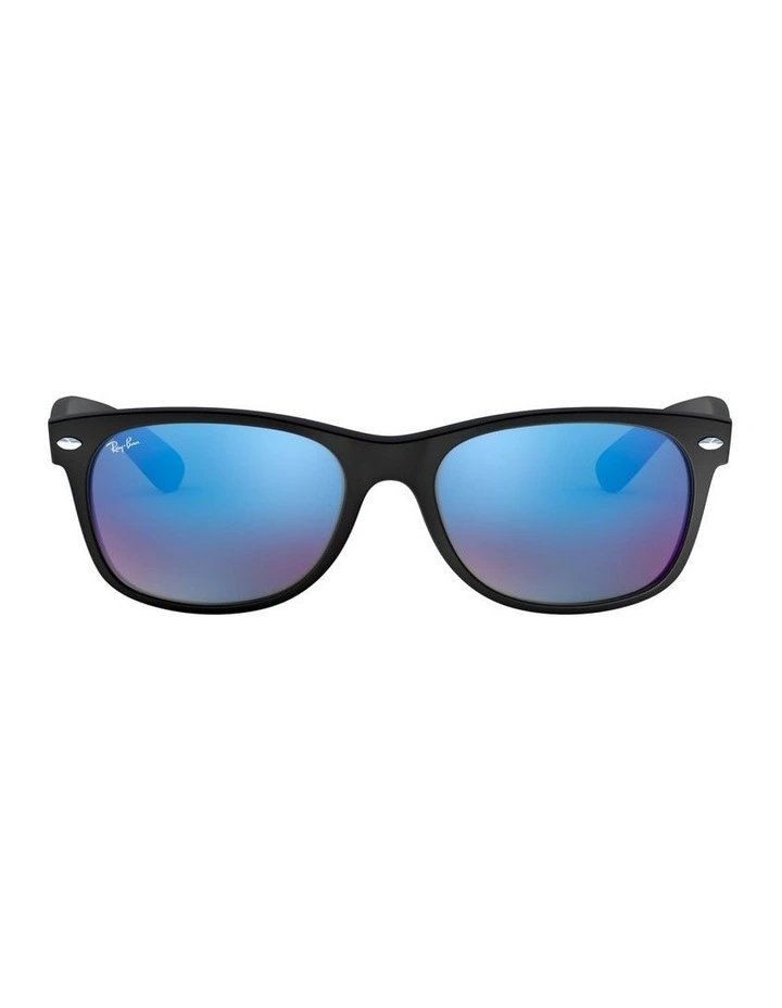 New Wayfarer Flash Black RB2132 Sunglasses