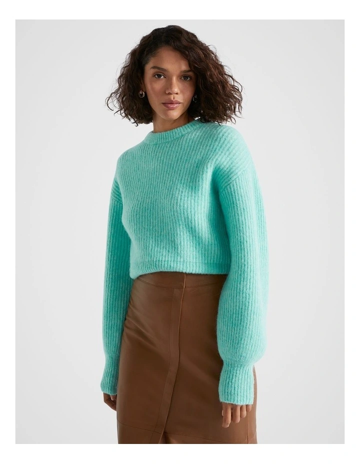 Wool Blend Easy Knit in Opal Marle