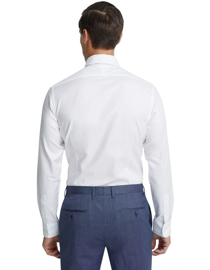 Beckton Dobby Shirt in White